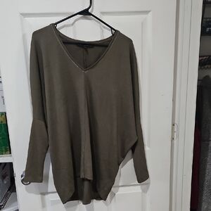 Bundle Sale | 4 for $20 | White House Black Market Olive Long Sleeve Top‎